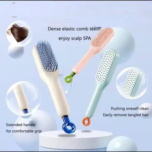 Self Cleaning Hair Brush