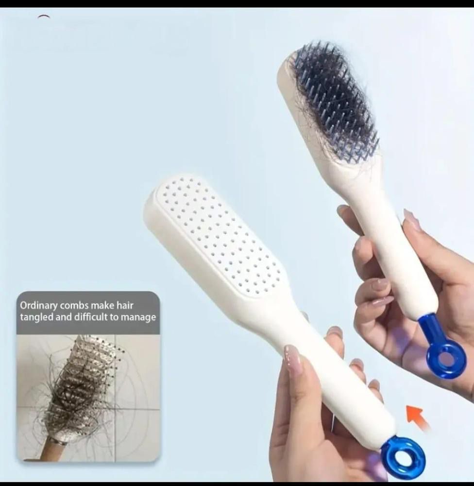 Self Cleaning Hair Brush