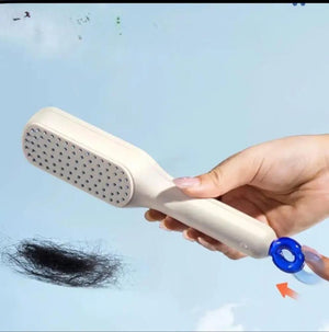 Self Cleaning Hair Brush