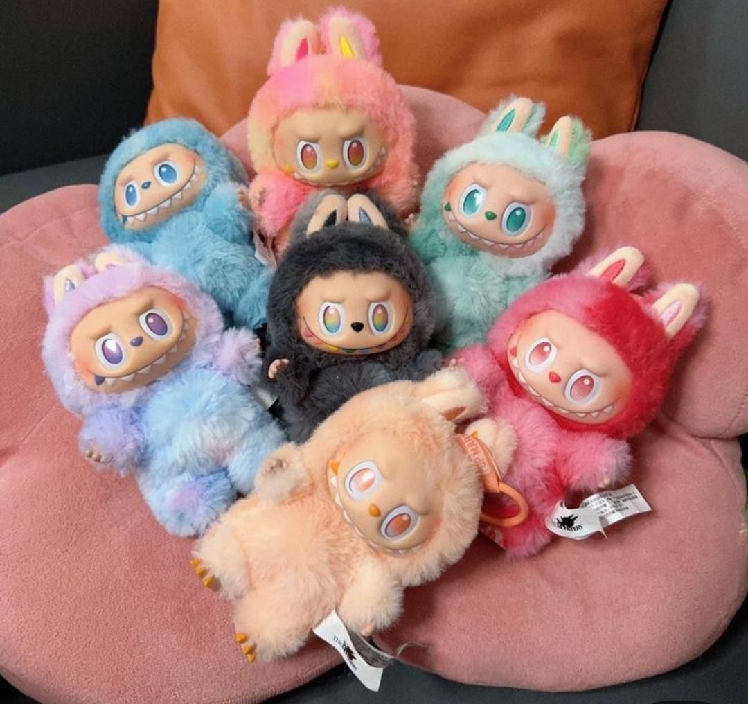 Labubu Doll Plush Toy & Keychain