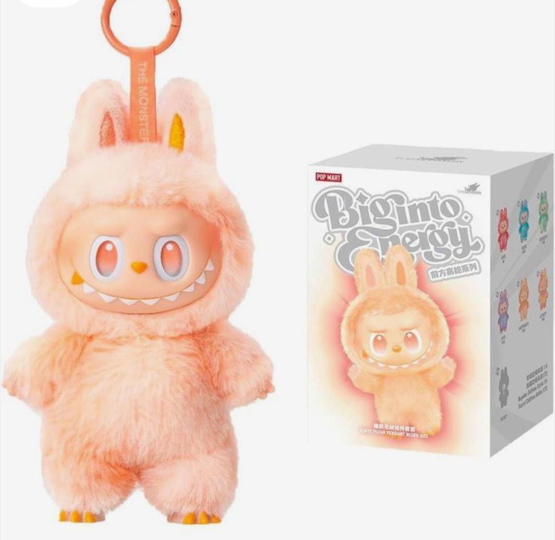 Labubu Doll Plush Toy & Keychain