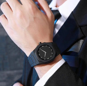 BLACK ARABIC AURA WATCH